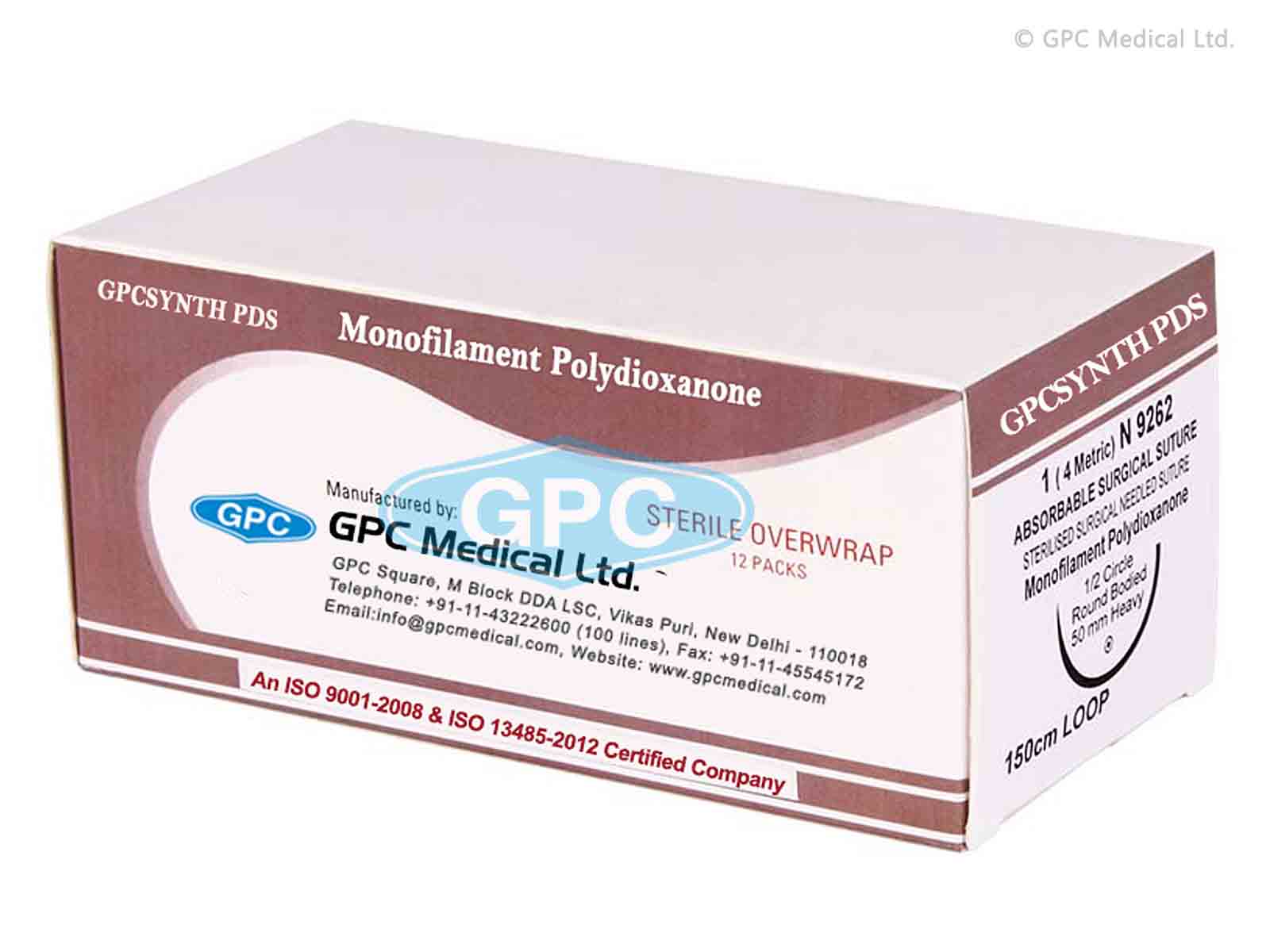 GPCSYNTH PDS - Monofilament Polydioxanone
