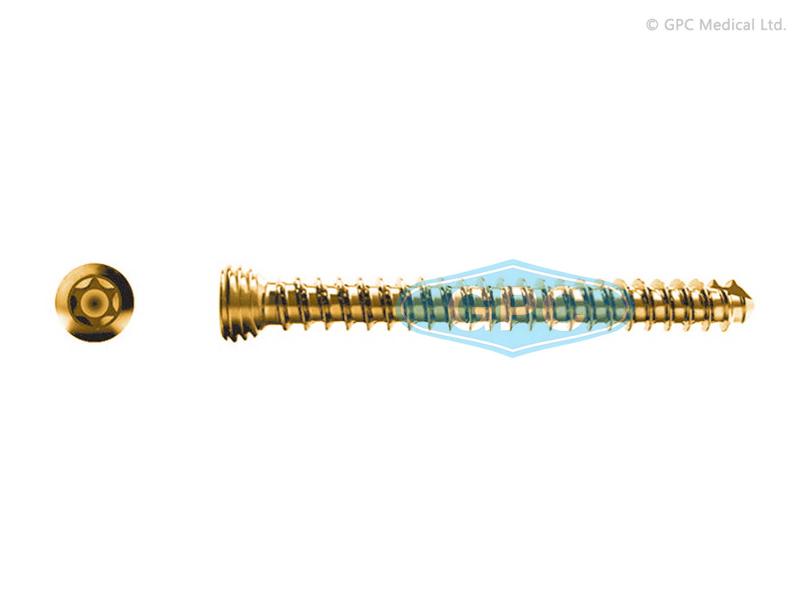 Locking Self-Tapping Screw 2.0 mm, Stardrive