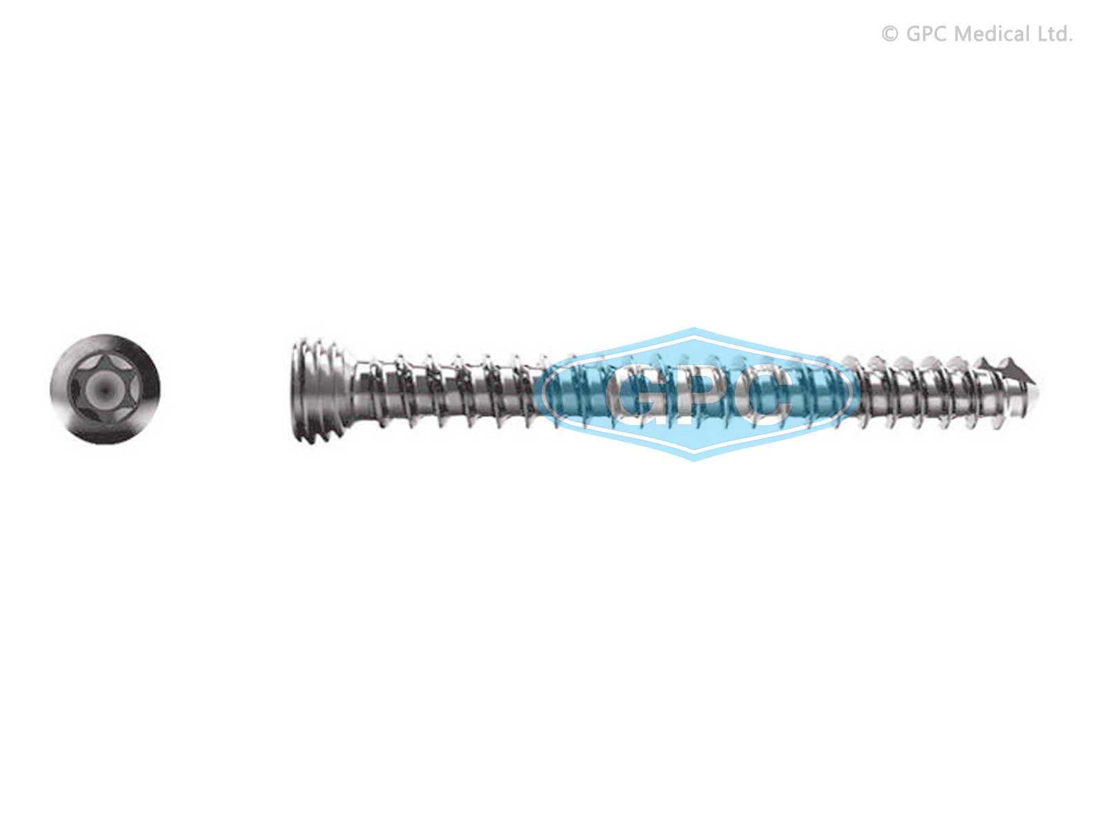 Locking Self-Tapping Screw 2.7 mm, Stardrive