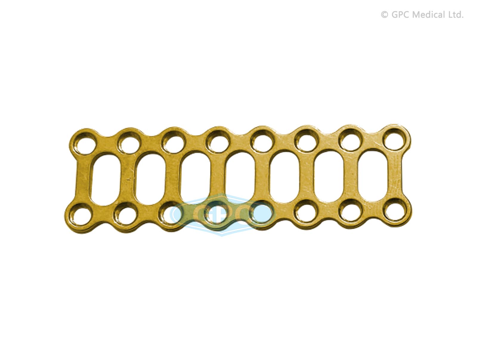 Locking Strut Straight Plate 2.0 mm, 16 Holes