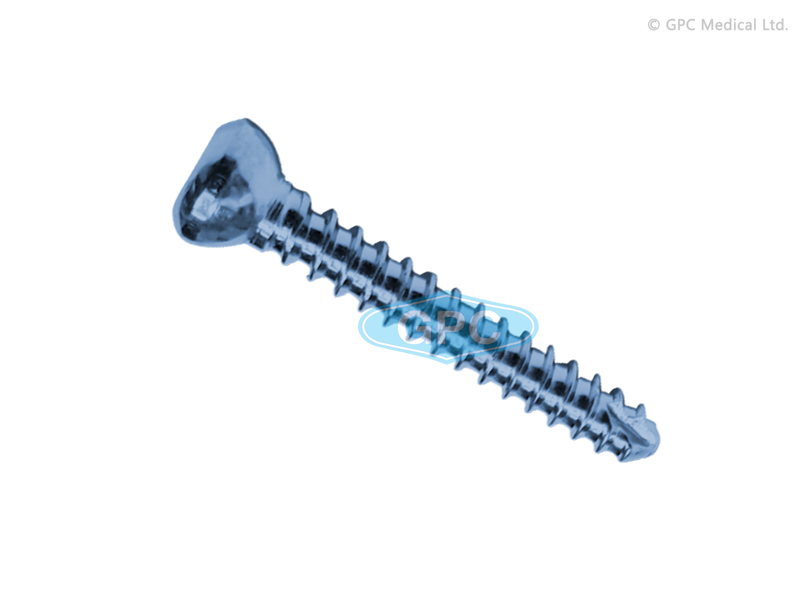 Self-Tapping Cortex Screw 2.4 mm, Hexagonal Socket