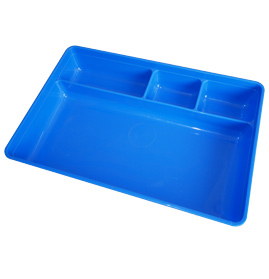 Tray - 4 Compartment PP Autoclaveable